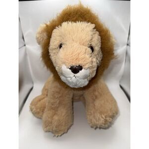 Aurora 12in Lion Plush Toy Kids Tan Excellent Shaggy Mane Stuffed Animal 2021